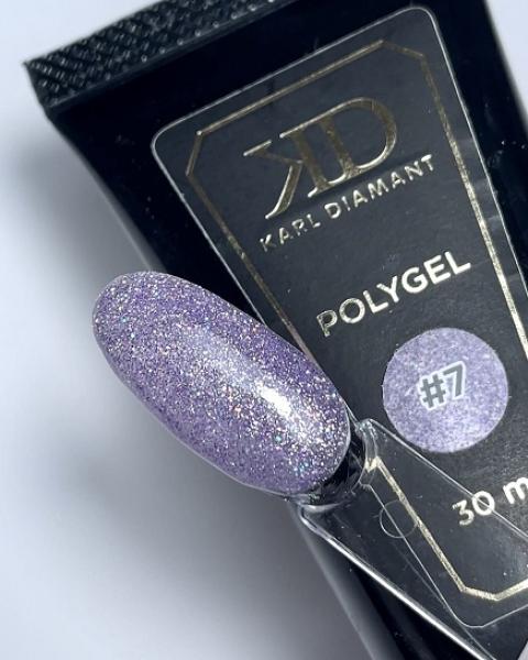 Set Polygel Glamour Karl Diamant 6* 30 ml